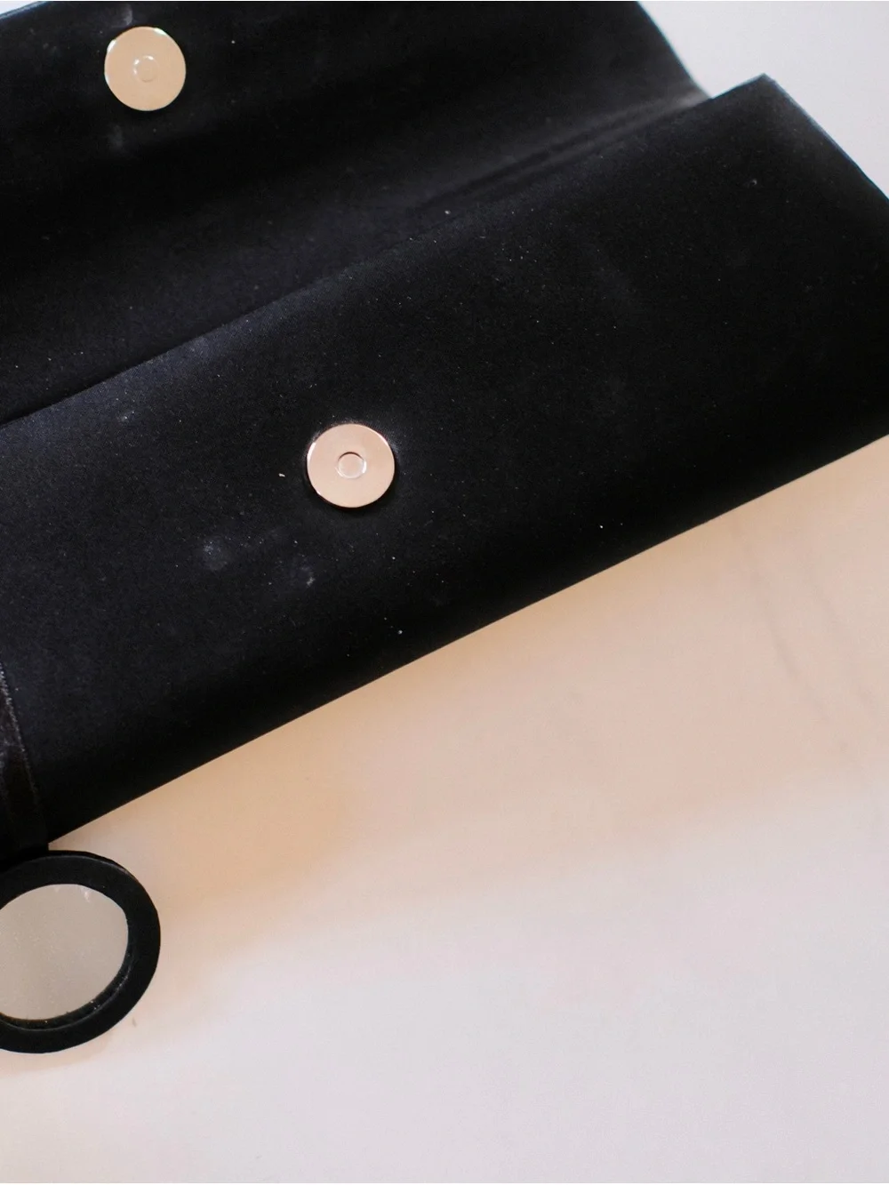 Black Sequined Clutch